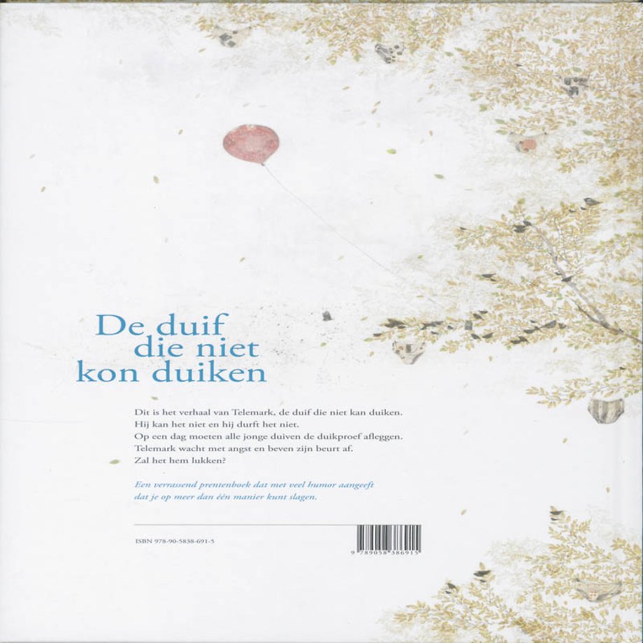 De duif die niet kon duiken