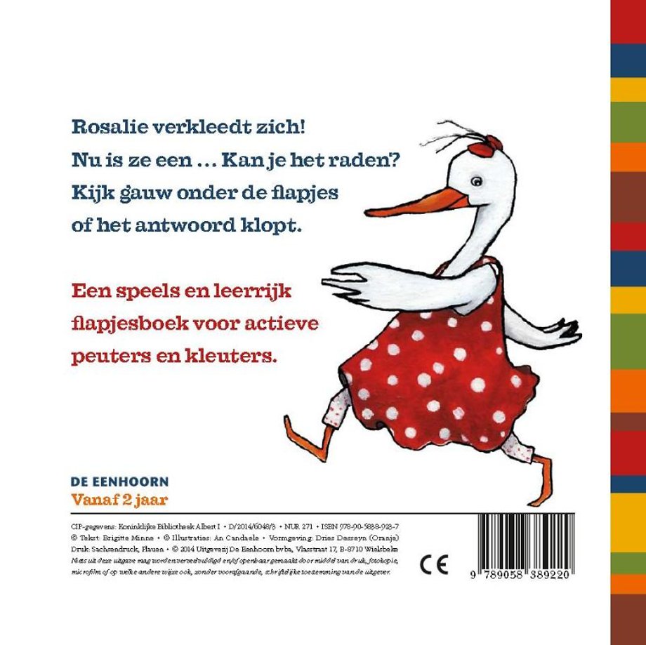 Rosalie verkleedt zich