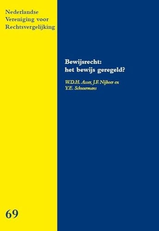 Bewijsrecht : het bewijs geregeld ?