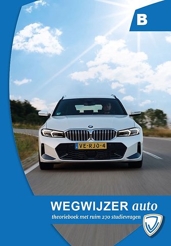 auto, wegwijzer in het verkeer