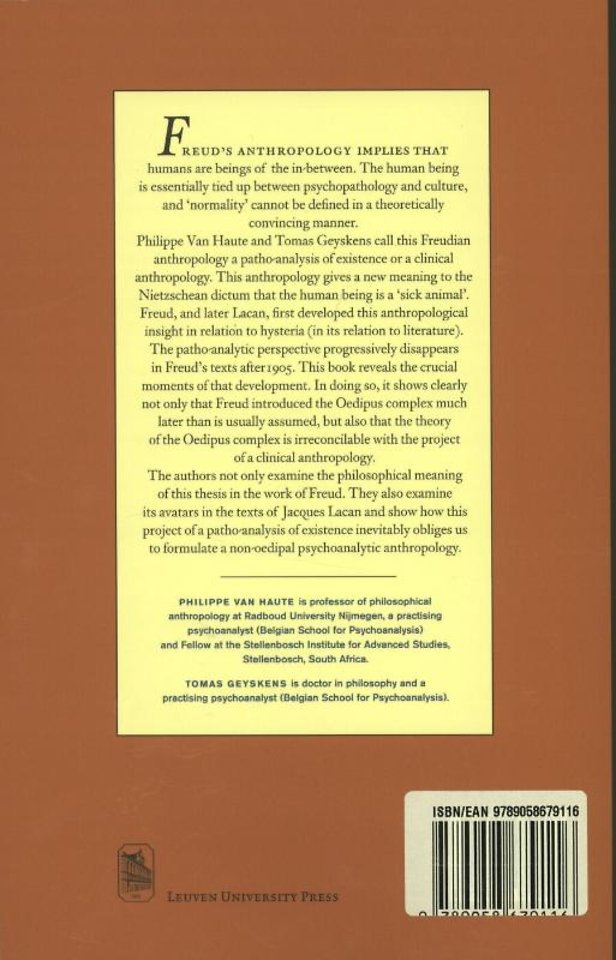 A non-oedipal psychoanalysis?