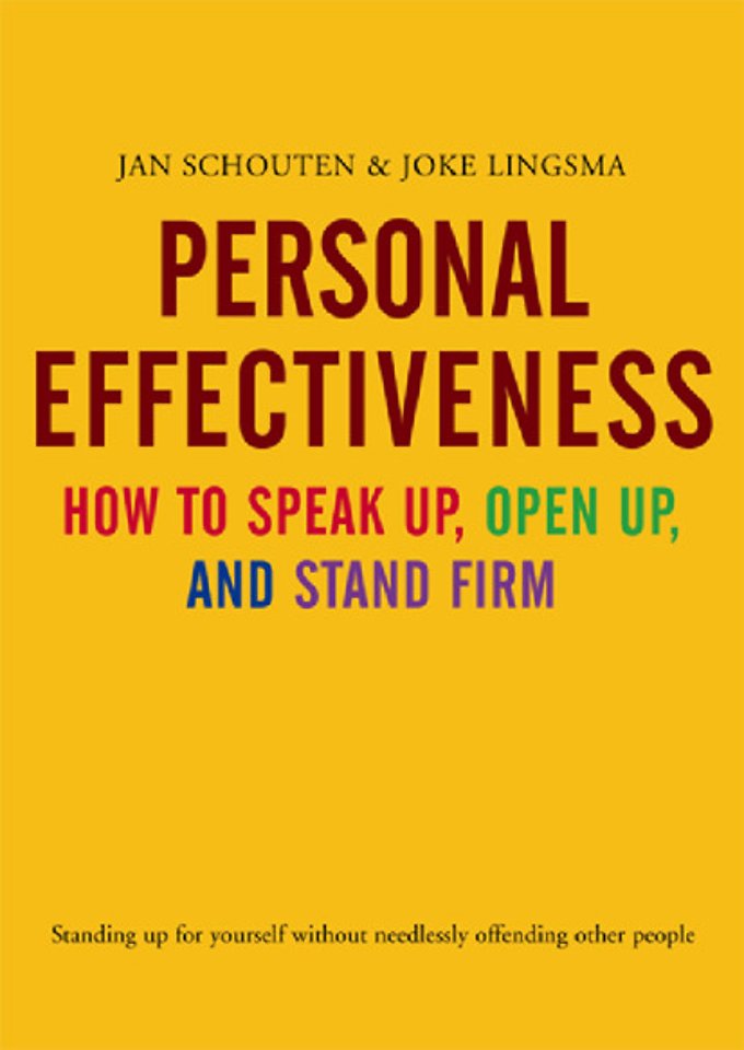 Personal effectiveness Personal effectiveness
