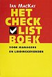 Het checklistboek voor managers en leidinggevenden