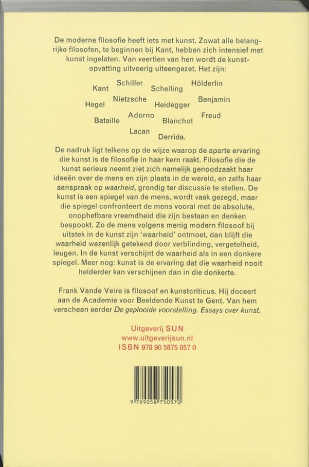 Als in een donkere spiegel