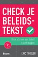 Check je beleidstekst Check je beleidstekst