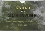 Kaart van Suriname Facsimile editie
