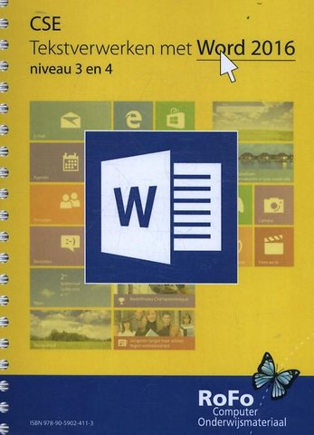 CSE03 Tekstverwerking Word 2016 niveau 3 en 4