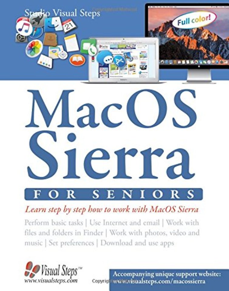 Mac OSX for Seniors: The Perfect Computer Book for People Who Want to Work with Macos