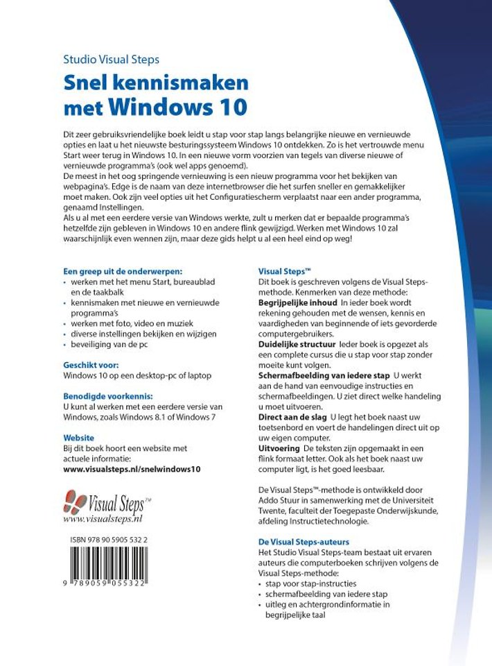 Snel kennismaken met Windows 10