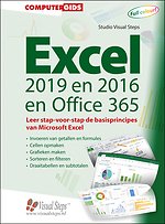 Computergids Excel 2019 en 2016 en Office 365