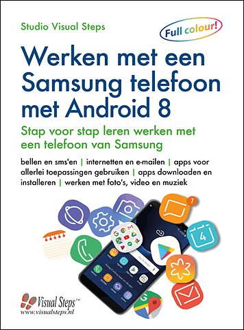 Werken met een Samsung telefoon met Android 8