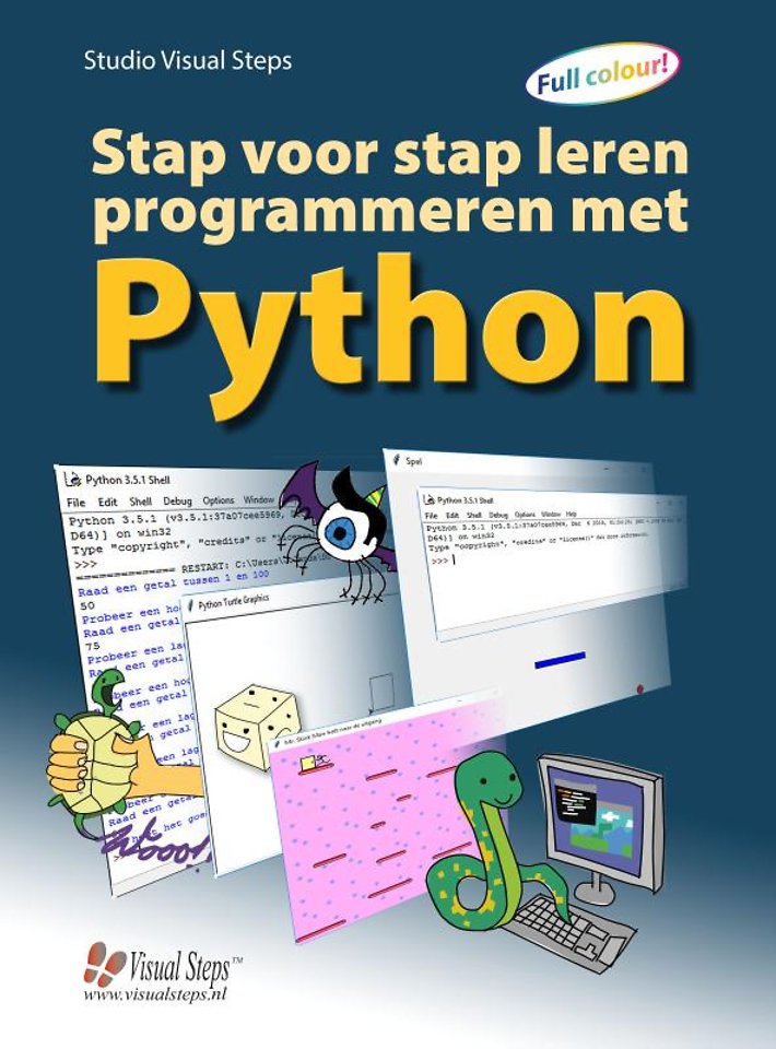 Stap voor stap leren programmeren met Python door Studio Visual Steps ...