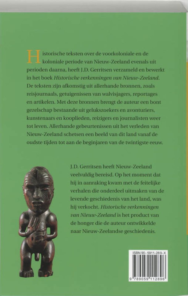 Historische verkenningen van Nieuw-Zeeland