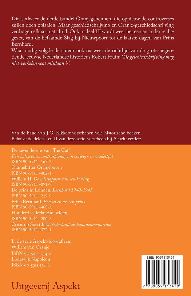 Geheimen van de Oranjes