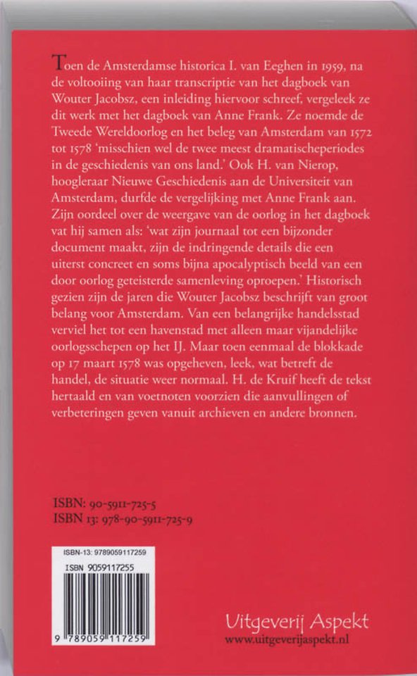 Dagboek van broeder Wouter Jacobsz 1572-1579