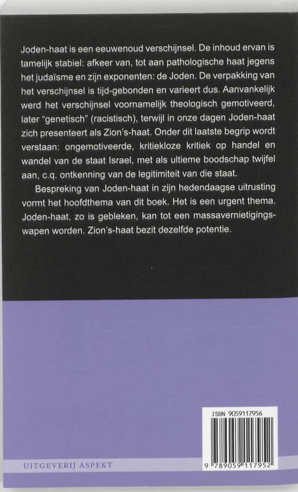 Joden-haat en Zion's-haat