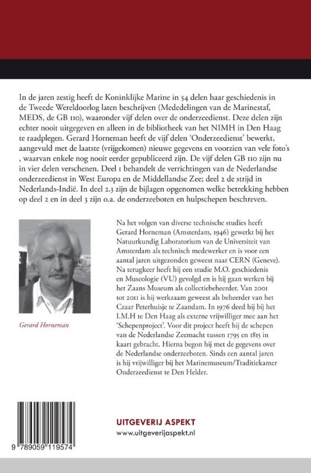 De Nederlandse Onderzeedienst in de Tweede Oorlog in vier delen