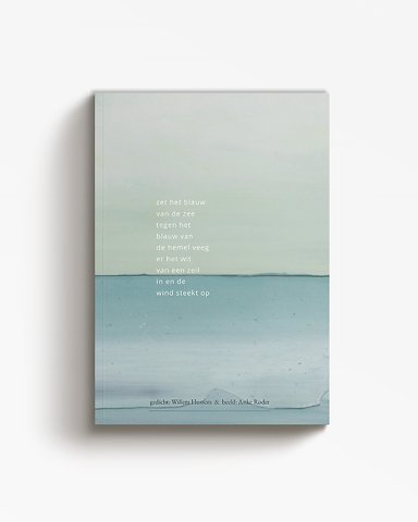 Notitieboek zet het blauw