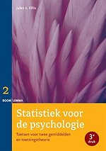 Statistiek voor de psychologie - deel 2