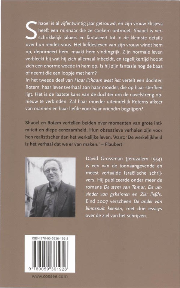 Haar lichaam weet het