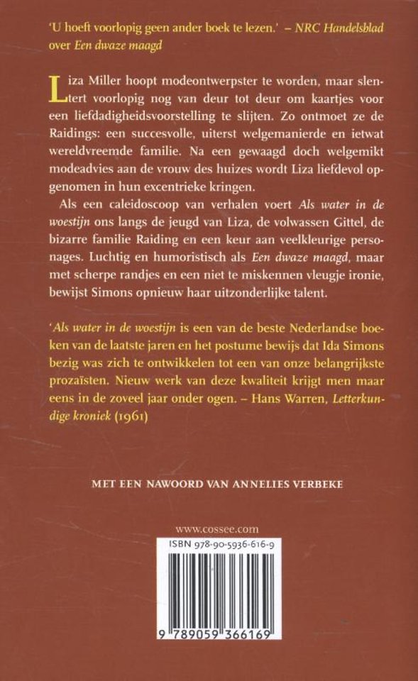 Als water in de woestijn