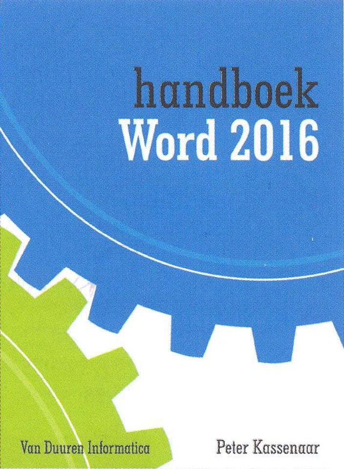Handboek Word 2016