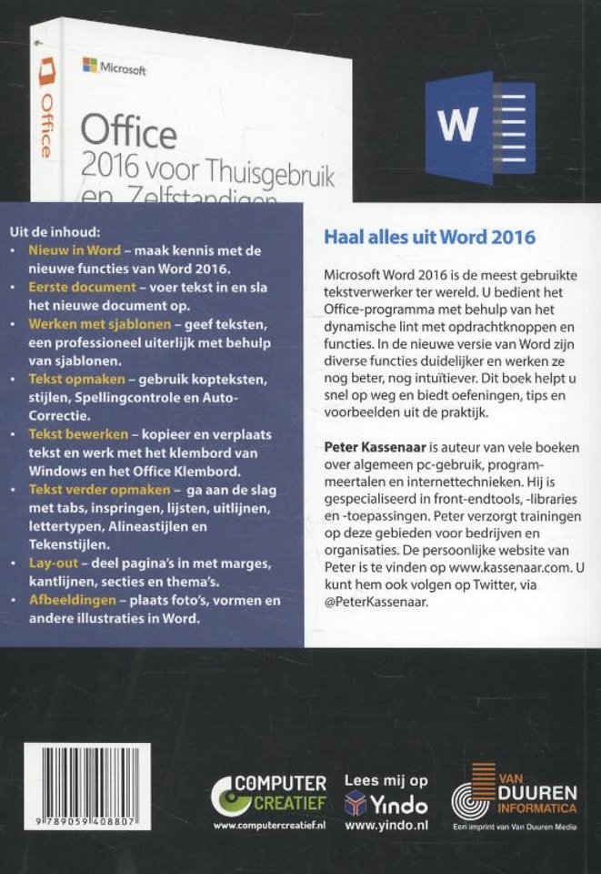 Ontdek Microsoft Word 2016