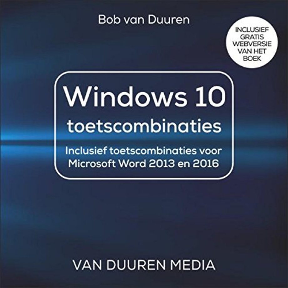Windows 10 toetscombinaties