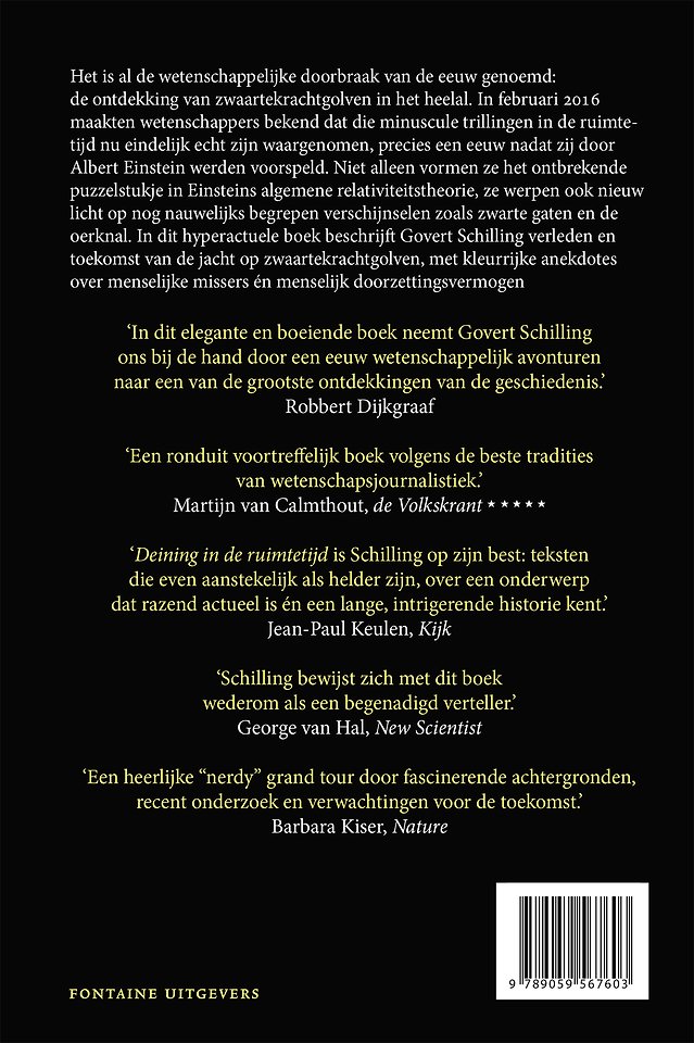 Deining in de ruimtetijd