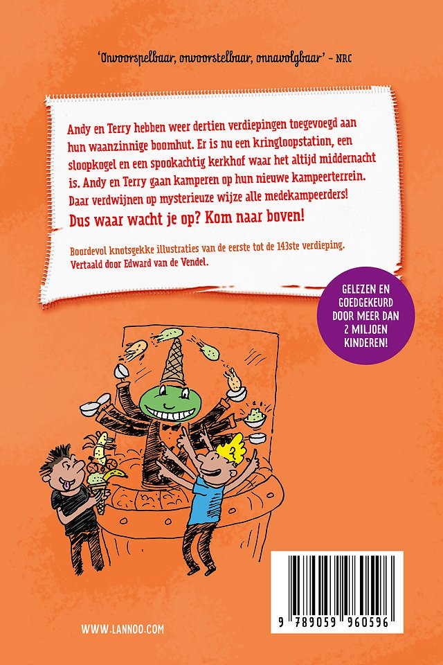 De waanzinnige boomhut van 143 verdiepingen