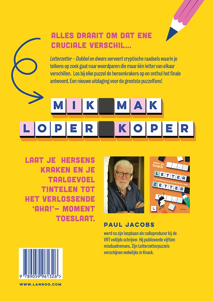 Letterzetter - Dubbel en dwars