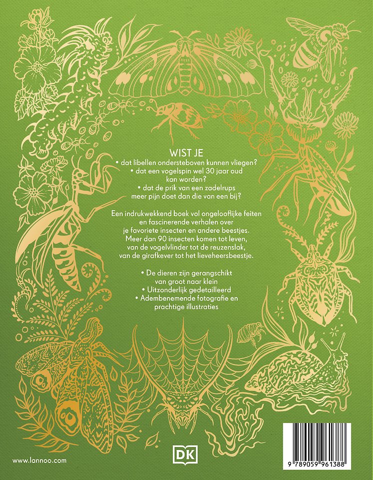 Het dikke boek van alle bijzondere insecten en andere beestjes