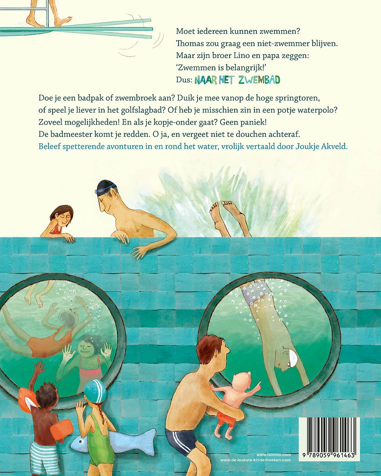Naar het zwembad