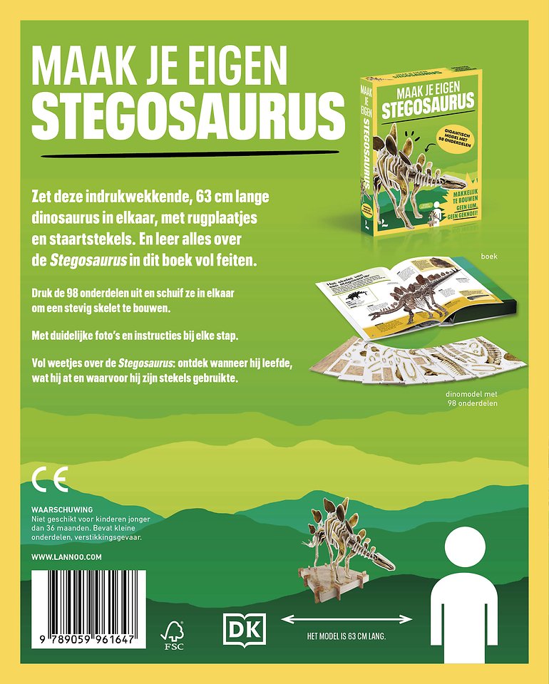 Maak je eigen Stegosaurus