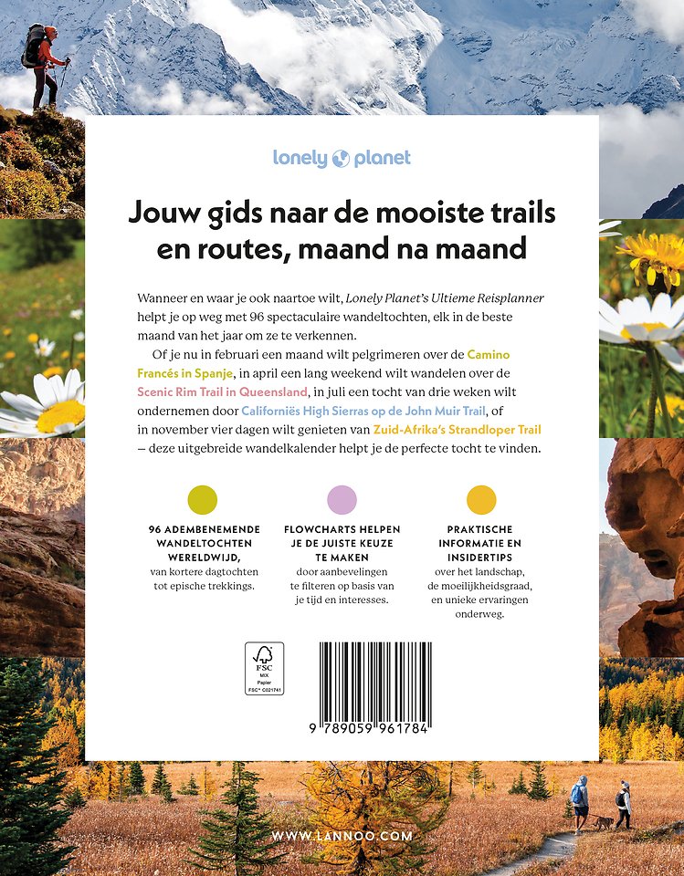 Lonely Planet’s Ultieme Reisplanner - Hiking, Trekking, Walking