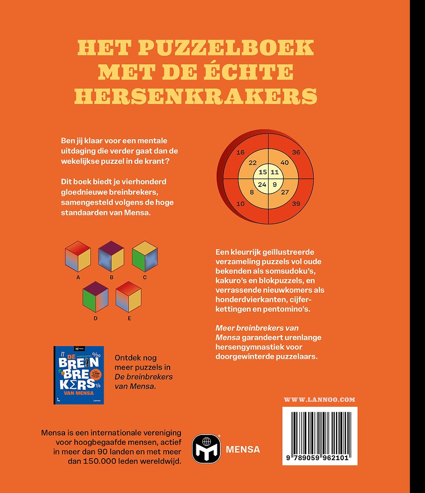Meer breinbrekers van Mensa