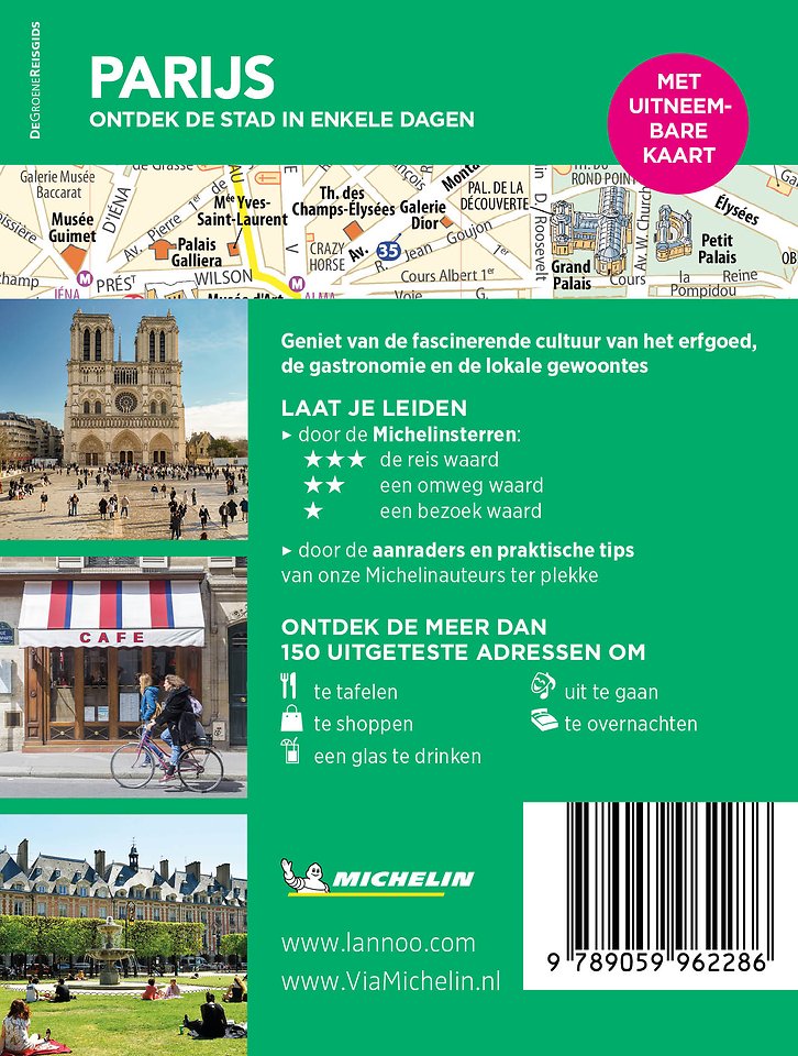 Michelin Reisgids Short Break Parijs