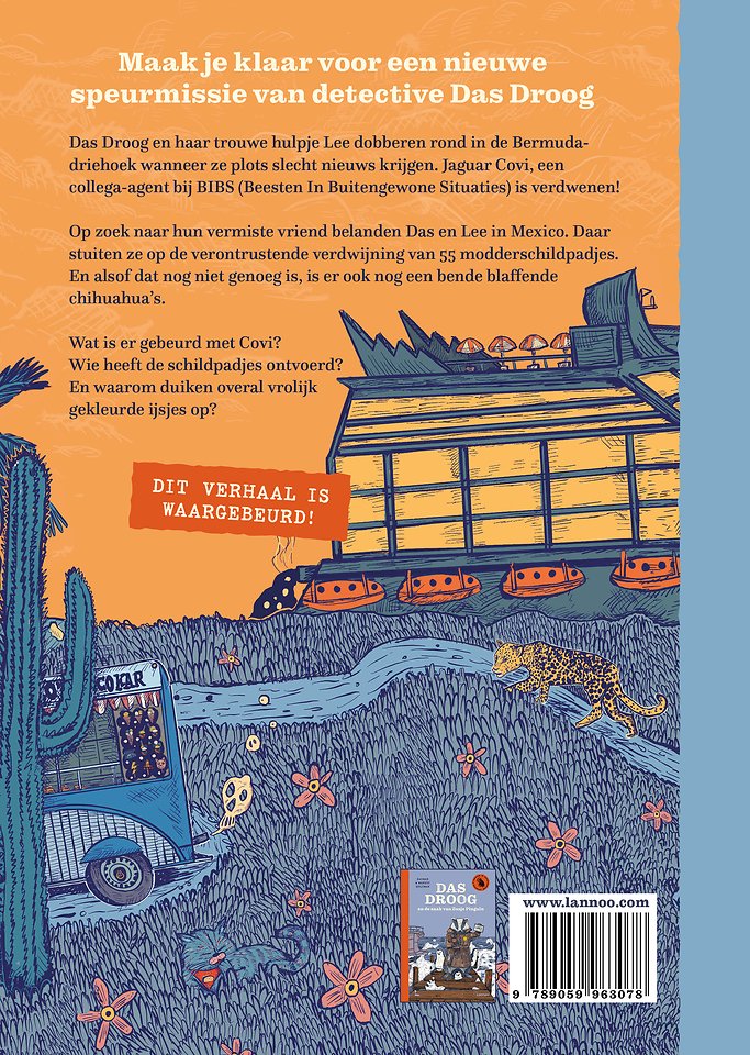 Das Droog en het spoor van Schildpad X