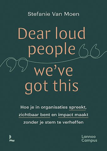 Dear loud people we've got this