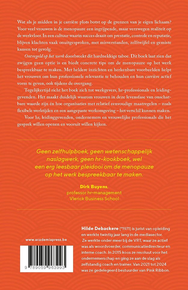 Ontregeld op het werk