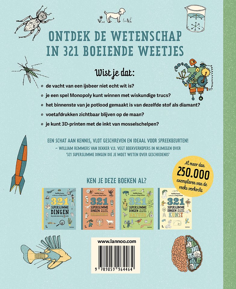 321 superslimme dingen die je moet weten over wetenschap