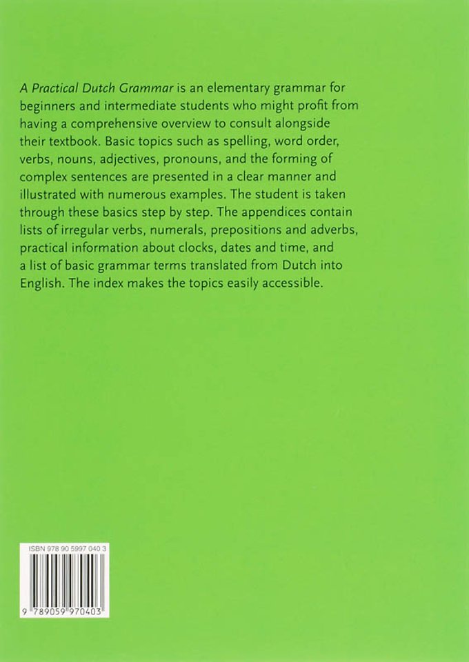 A Practical Dutch Grammar