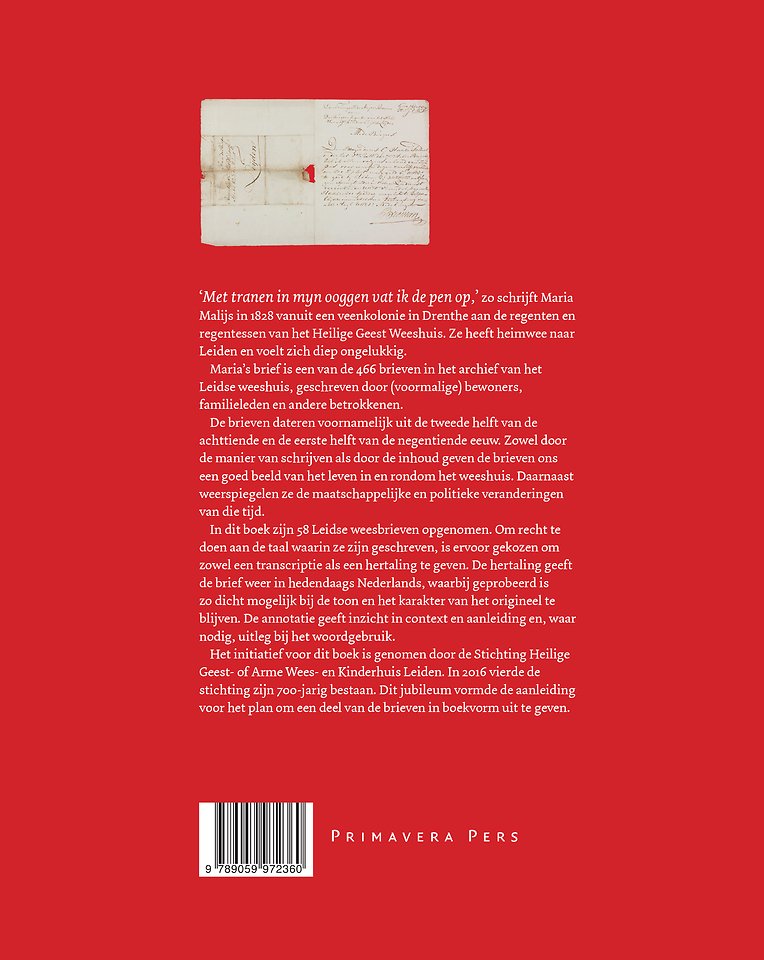 Met tranen in mijn ogen