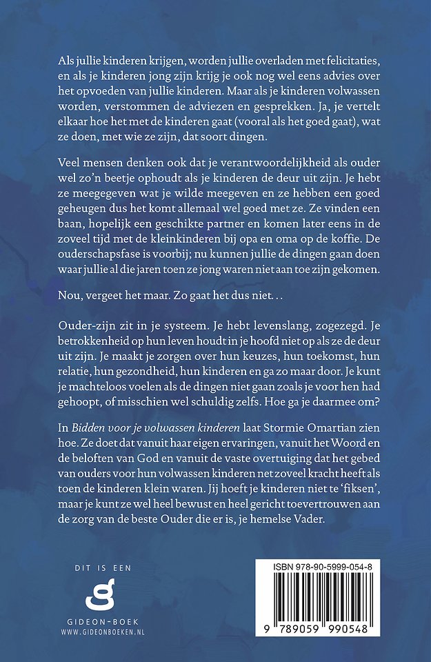 Bidden voor je volwassen kinderen