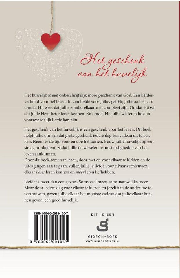 Het geschenk van het huwelijk