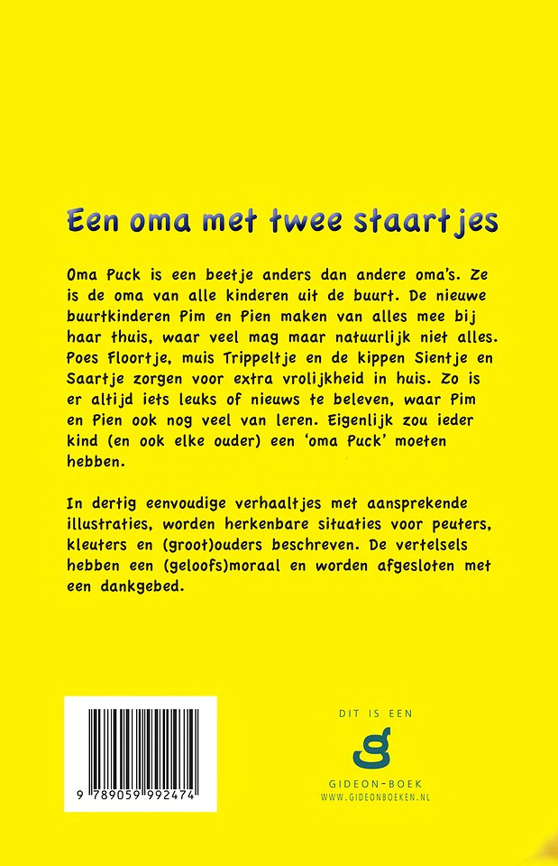Een oma met twee staartjes