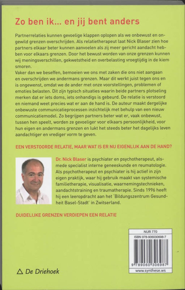 Zo ben ik... en jij bent anders