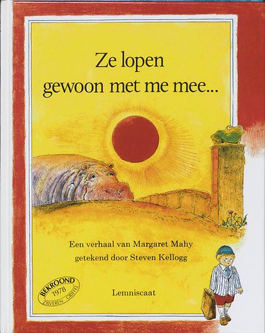 Ze lopen gewoon met me mee...