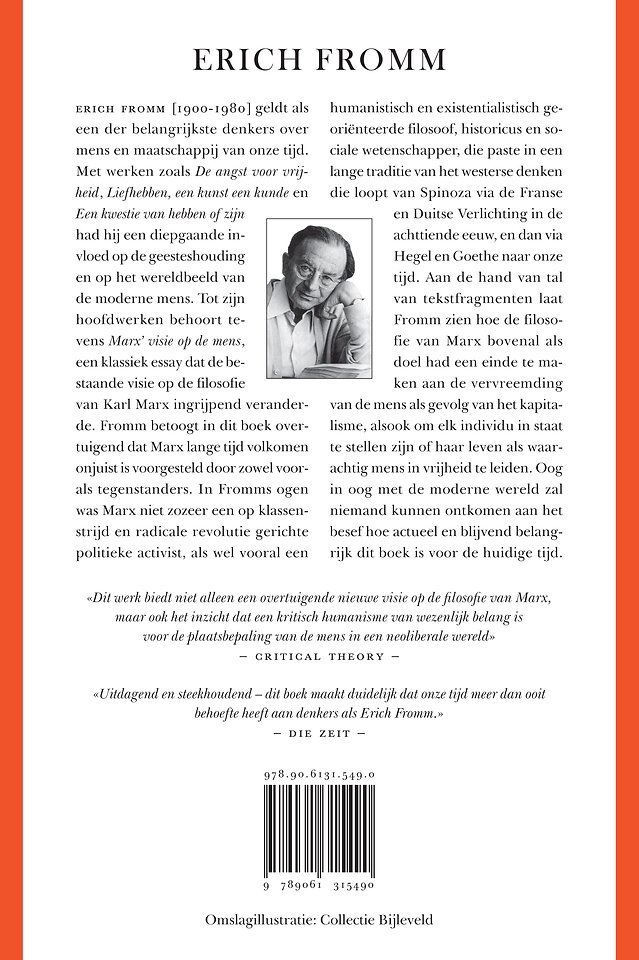 Marx' visie op de mens