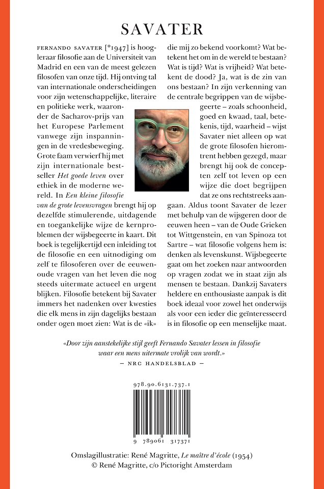 Een kleine filosofie van de grote levensvragen